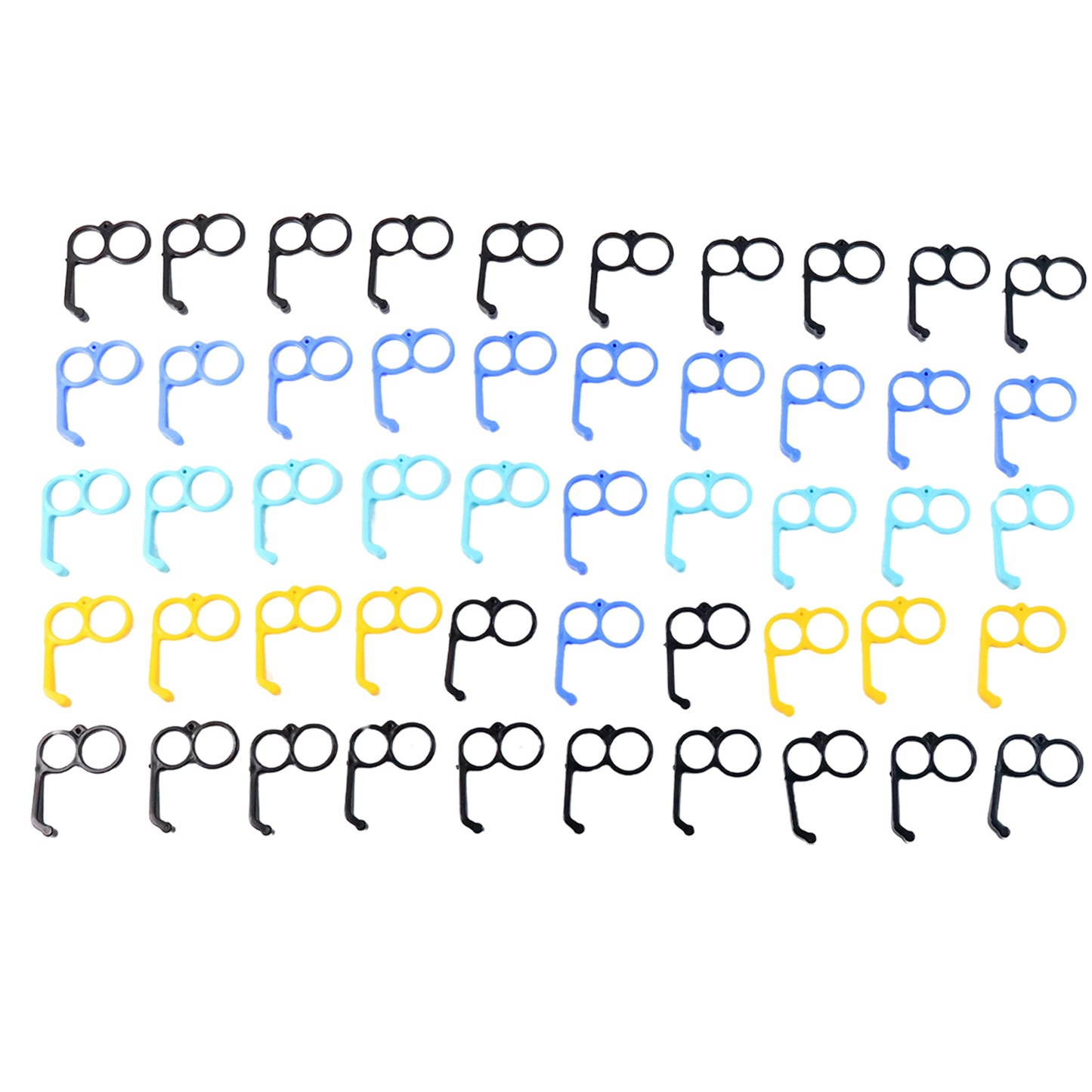 Plastic Hand Mobile Stand (Mix Color 50 Pc) - Happy Price - Image 7