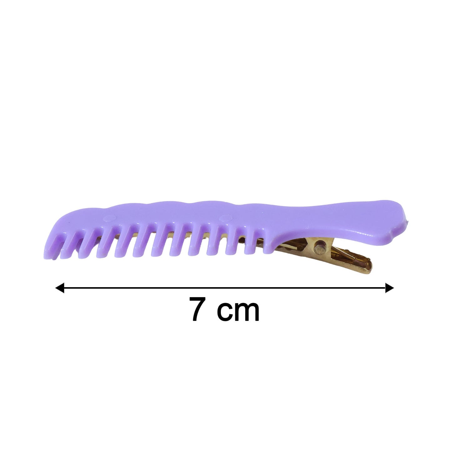 4 Pc Comb Style Hair Clips Set for Women & Girls - Secure Grip Styling Pins - Happy Price - Image 5