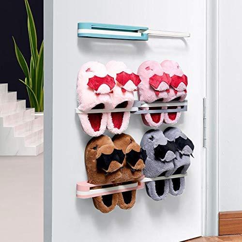 Multifunction Folding Slippersshoes Hanger Organizer Rack - Happy Price - Image 5