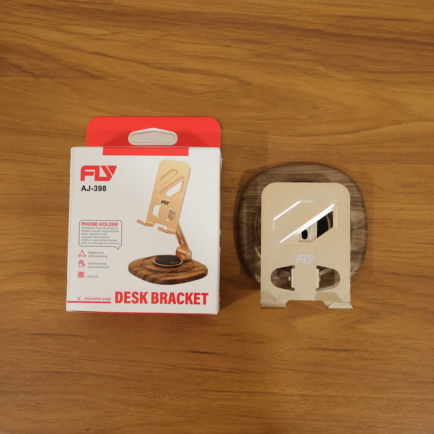 Adjustable Metal Phone Stand for Desk with Stable Plastic Base (1 Pc) - Great Price - Image 7
