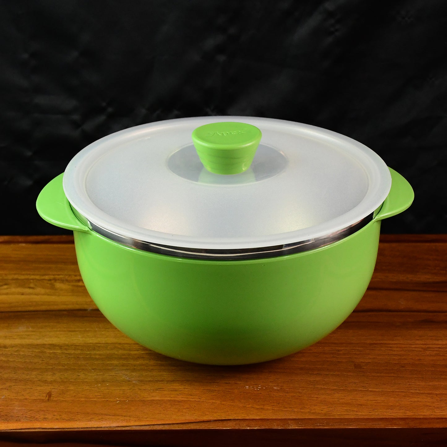 Apex 2200ml Microwave-safe Plastic Serving Bowl With Lid (1 Pc) - Happy Price - Image 2