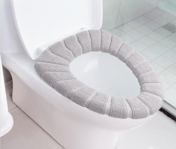 Winter Comfortable Soft Toilet Seat Mat Cover Pad Cushion Plush - Happy Price - Image 3