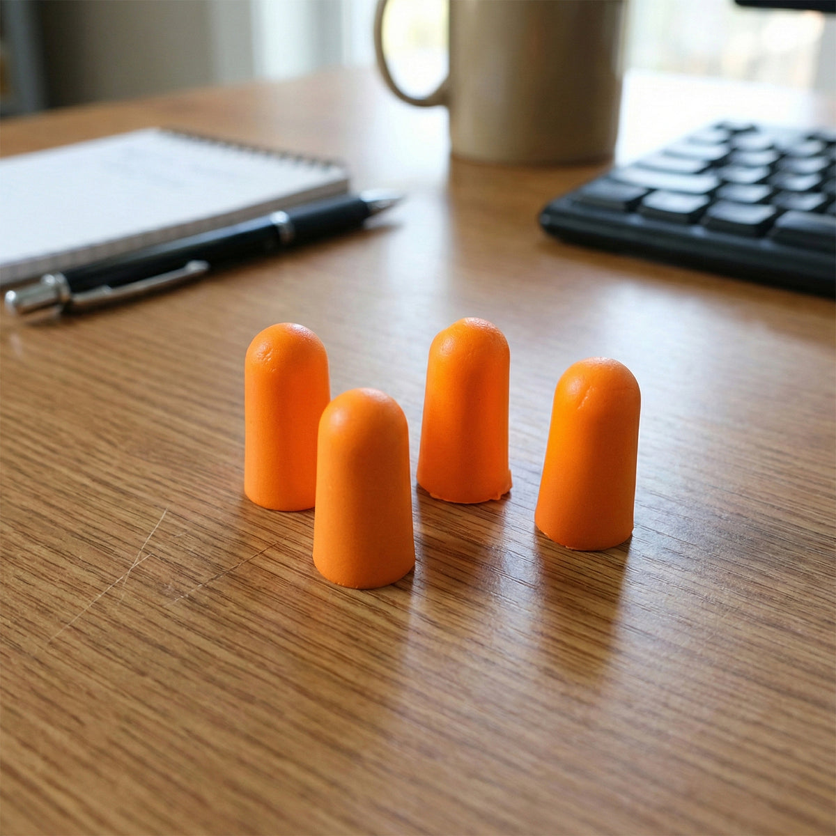 Soft Foam Ear Plugs for Noise Reduction with Case (4 Pairs / 8 Pcs) - Happy Price - Image 6