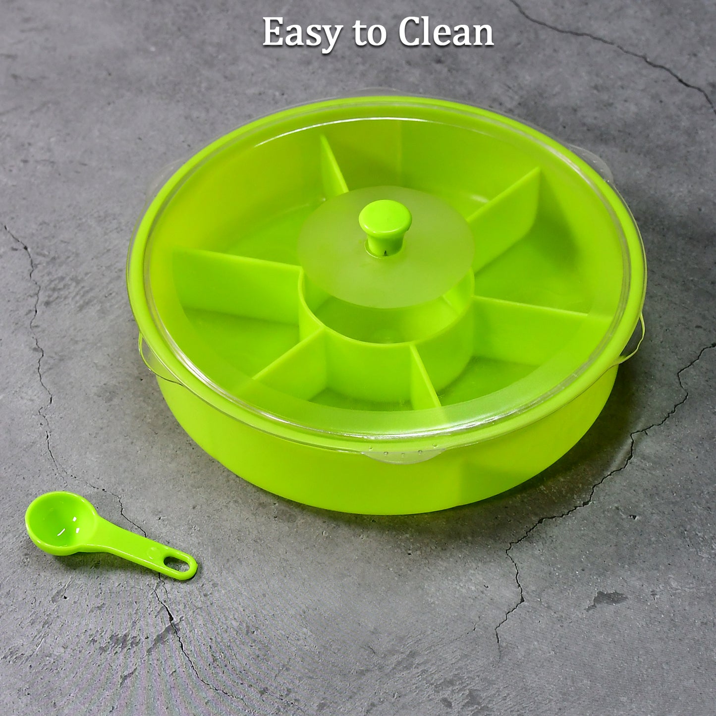 Multipurpose Dry-fruit And Masala Box With Single Spoon. - Happy Price - Image 7