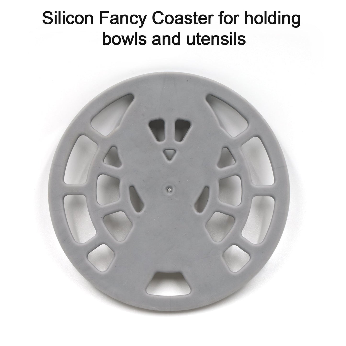 1pc Silicone Fancy Coaster For Holding Bowls And Utensils Including All Kitchen Purposes. - Happy Price - Image 6