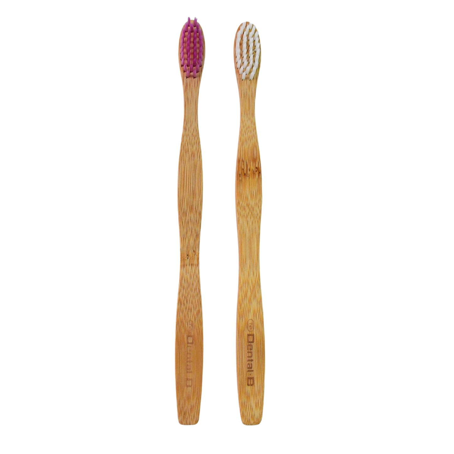 Eco-friendly Natural Bamboo Toothbrush With Medium Bristles (2 Pc) - Happy Price - Image 4