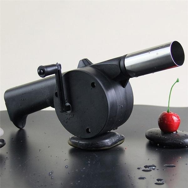 Portable Hand Crank Air Blower Fan For Charcoal Grill Bbq - Happy Price - Image 6