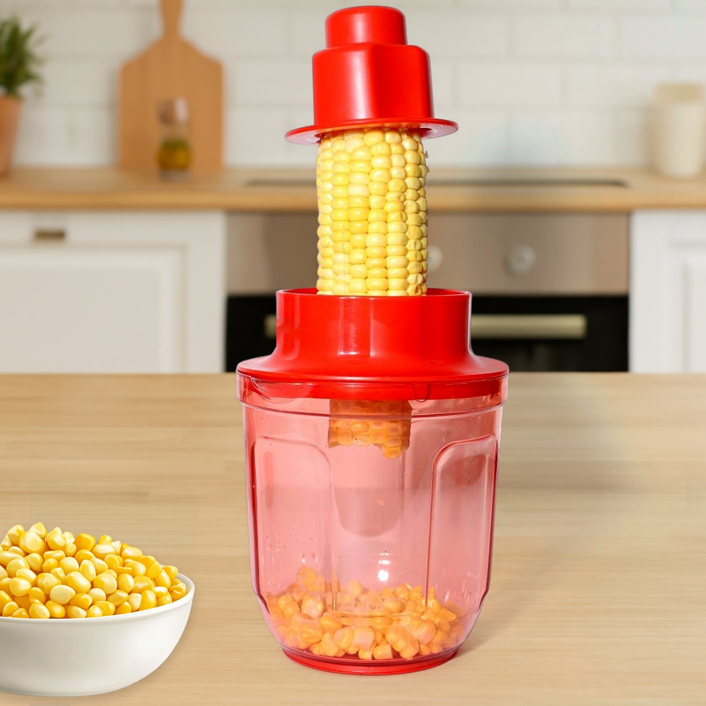 Supermom Corn Cutter With Steel Blades (1 Pc) - Happy Price - Image 5