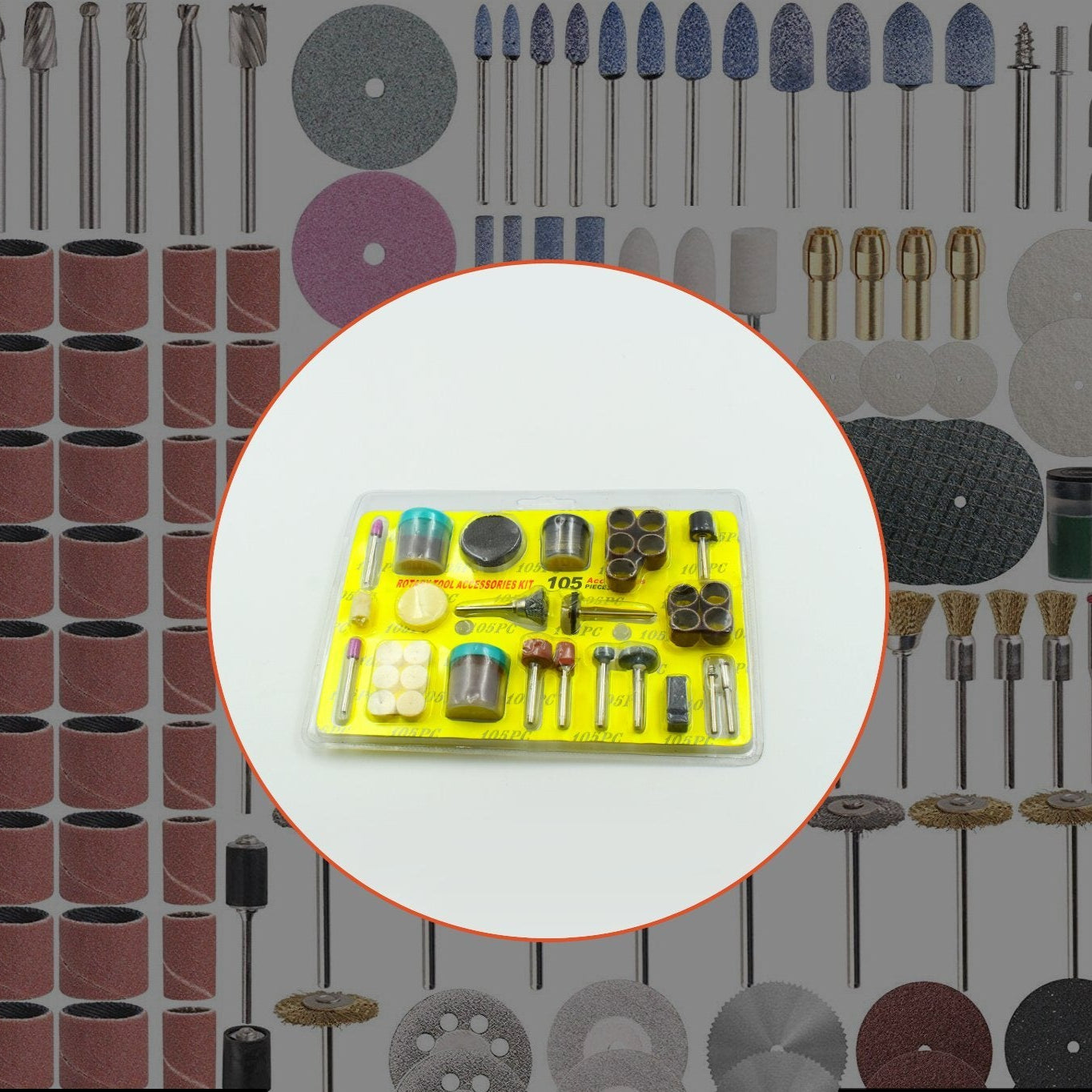 Rotary Tool Accessories Kit Mini Drill Bit Set - Happy Price - Image 1