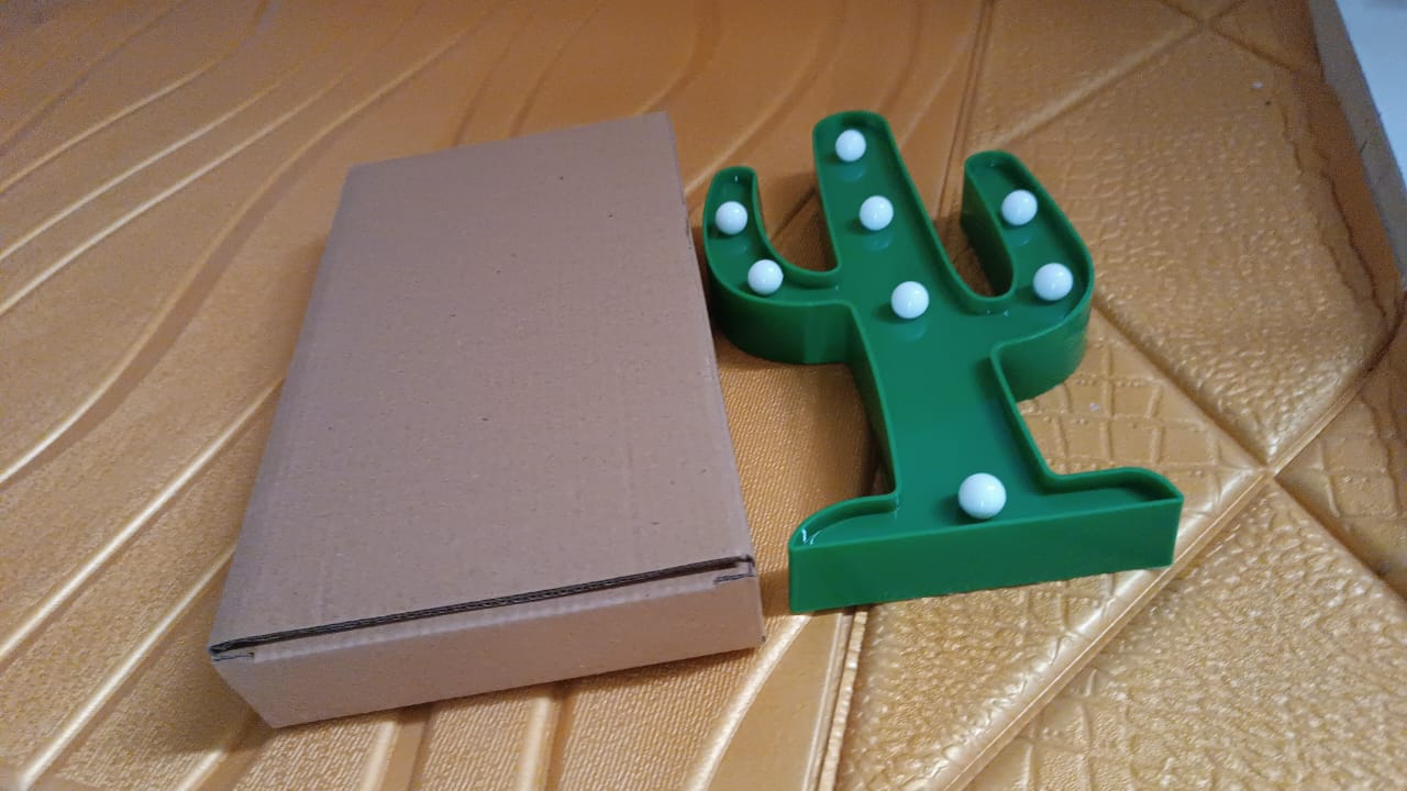 Led Cactus Light Led Desk Lamp Led Table Lamp (1 Pc Battery Not Included) - Happy Price - Image 7