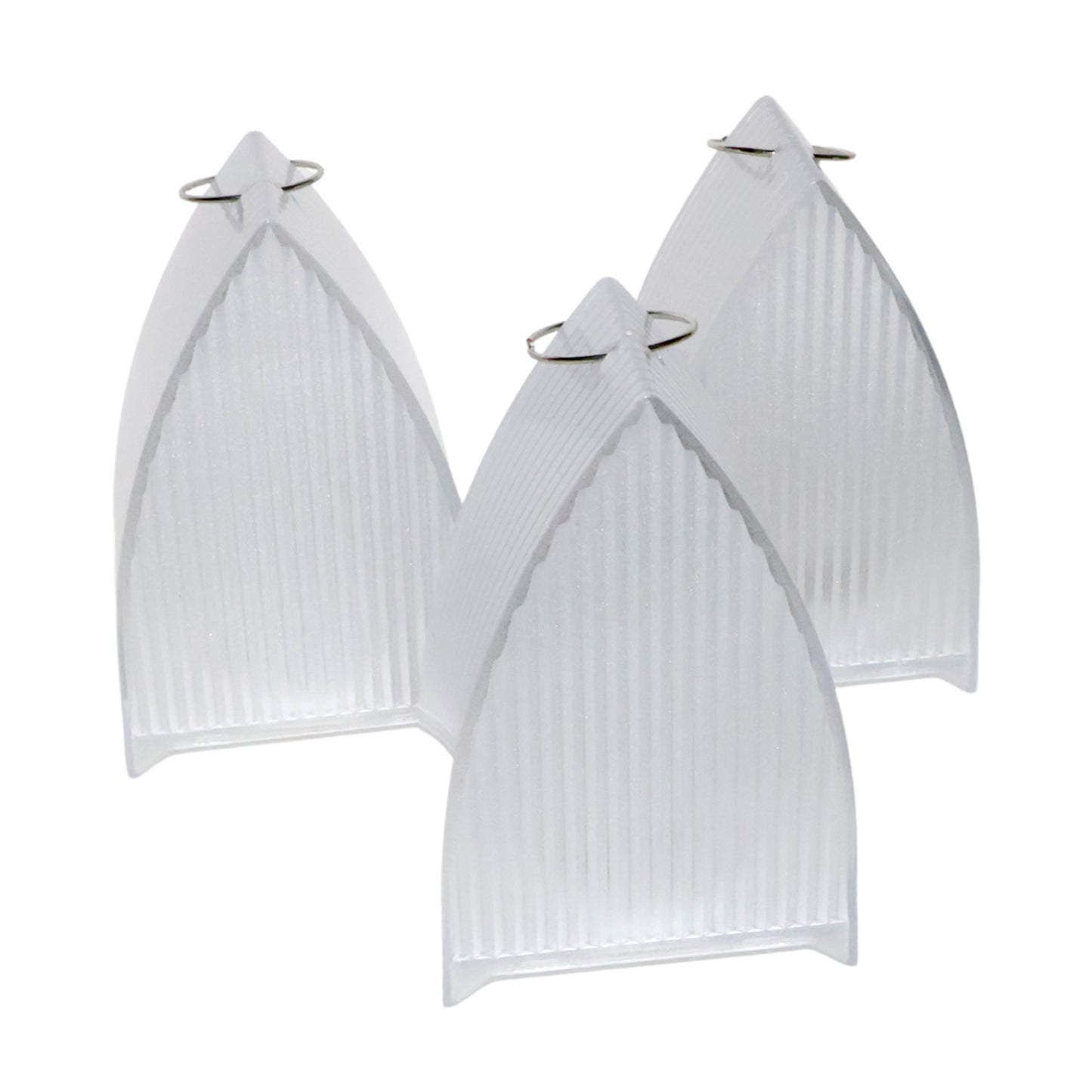 Set of 3 Battery Operated LED Lanterns - Decorative Flameless Lights - Happy Price - Image 2