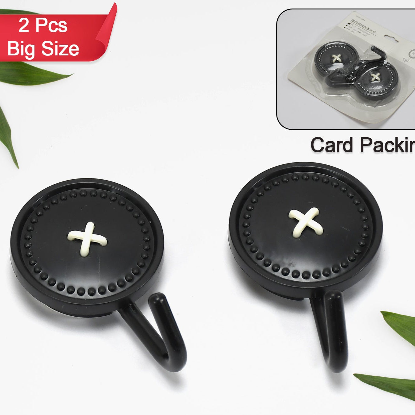 Big Wall Hook Heavy Duty Hook 2 Pcs For Home Wall Use Hook - Happy Price - Image 1