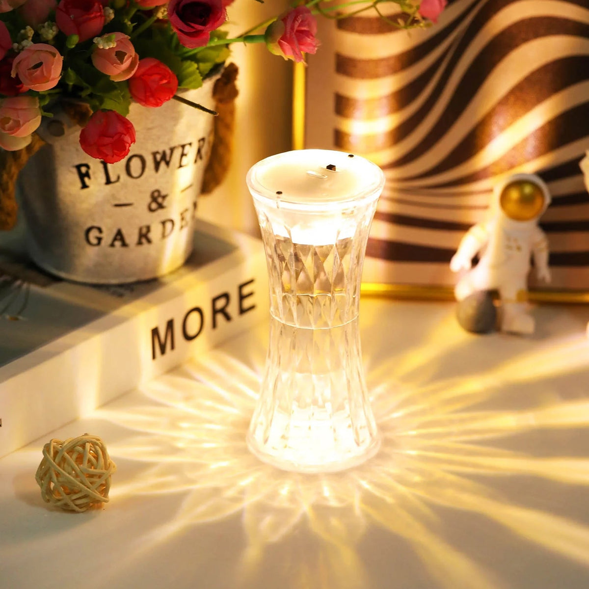 Elegant Table Lamp & Decor Set