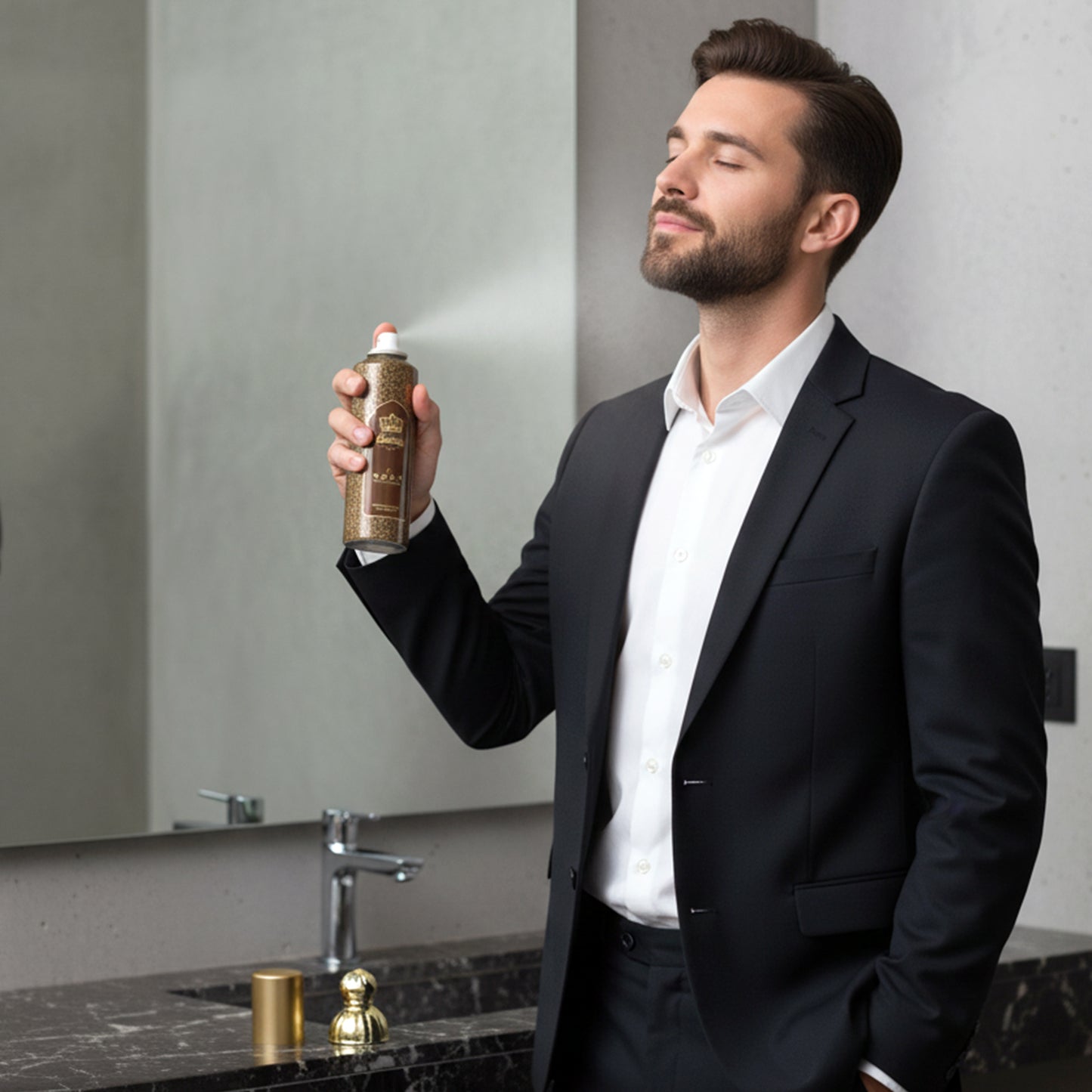 Premium Oud Inspired Body Spray for Men - Long Lasting Fragrance 200 ML - Great Price - Image 6