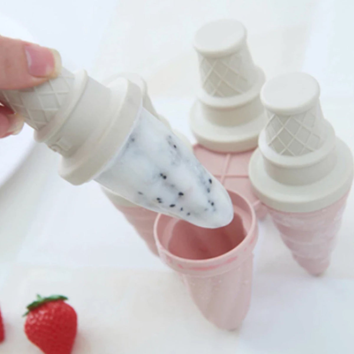 6 Pc Ice Cream Mold Used For Making Ice-creams In All Kinds Of Places Including Restaurants And Ice-cream Parlours Etc. - Happy Price - Image 6