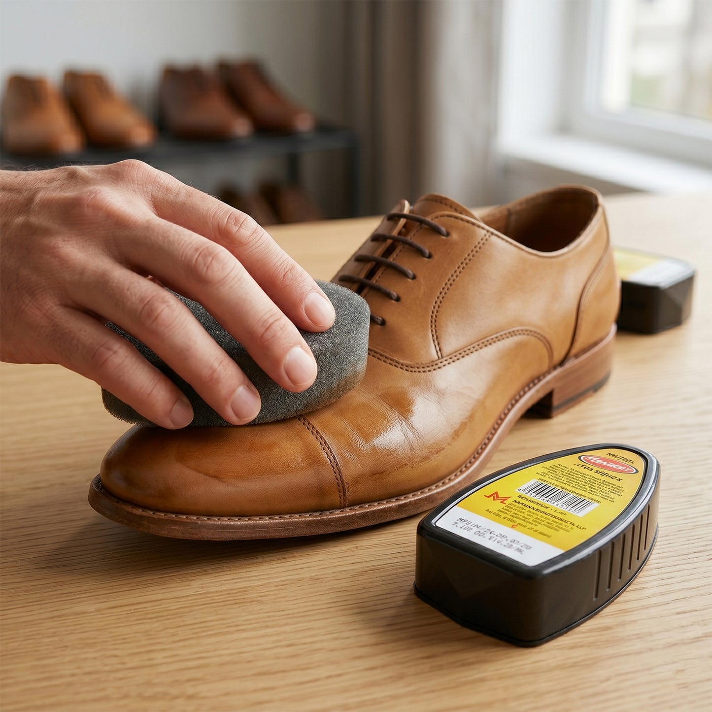 Maxwax Neutral Instant Shoe Shiner (1 Pc 7 Ml)