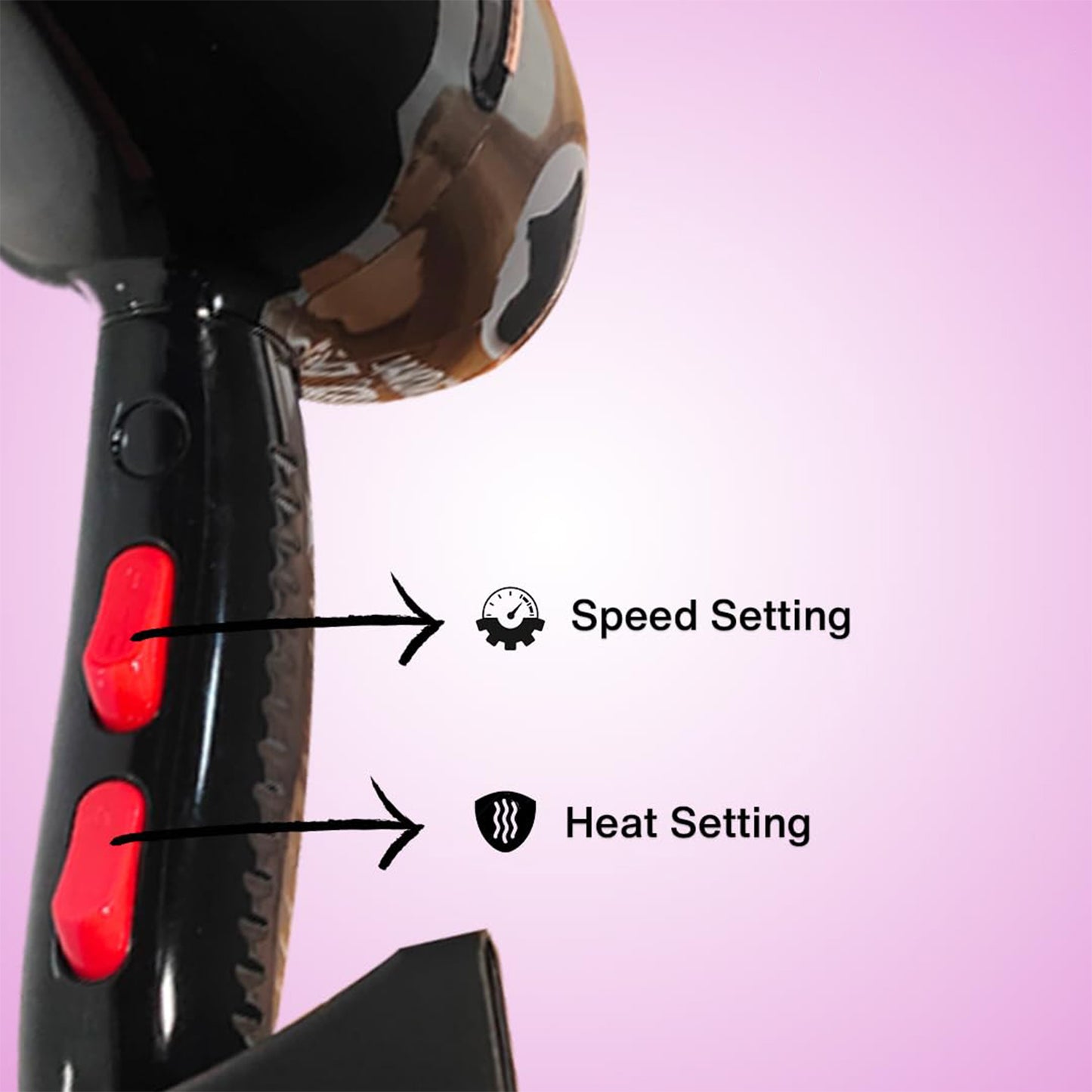 Orbit Professional Electric Hair Dryer 1 Pc with Concentrator Nozzle for Quick Styling - Great Price - Image 5