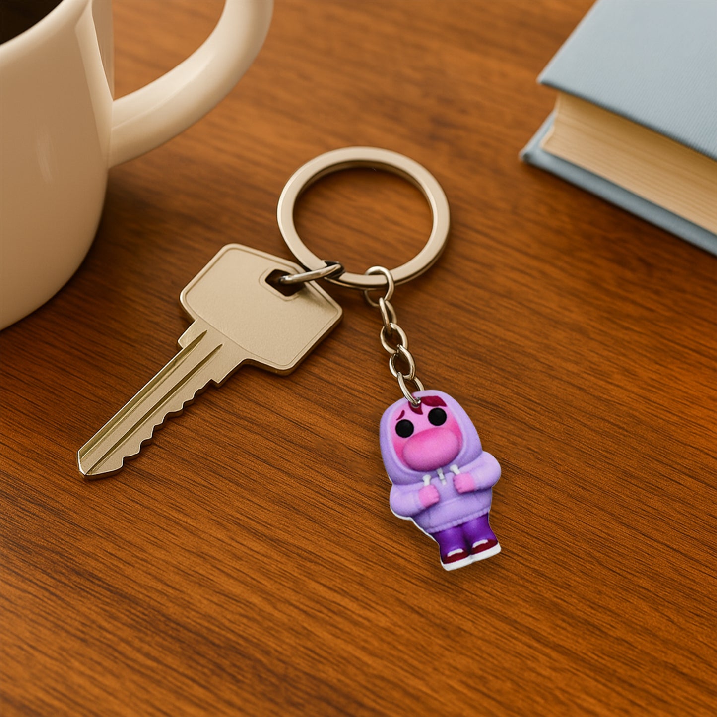 Cute Cartoon Character Keychain (1 Pc) - Happy Price - Image 5