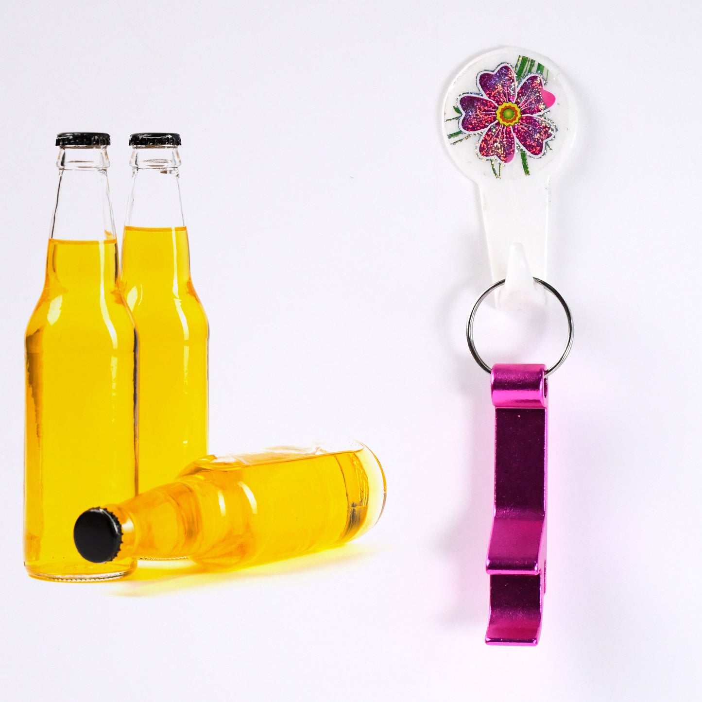 Metal Bottle Opener Keychain (1 Pc) - Happy Price - Image 3