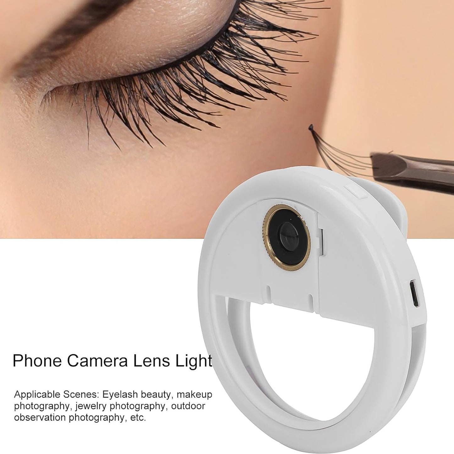 Selfie Flash Ring Light With 3 Level Of Brightness (1 Pc) - Happy Price - Image 6