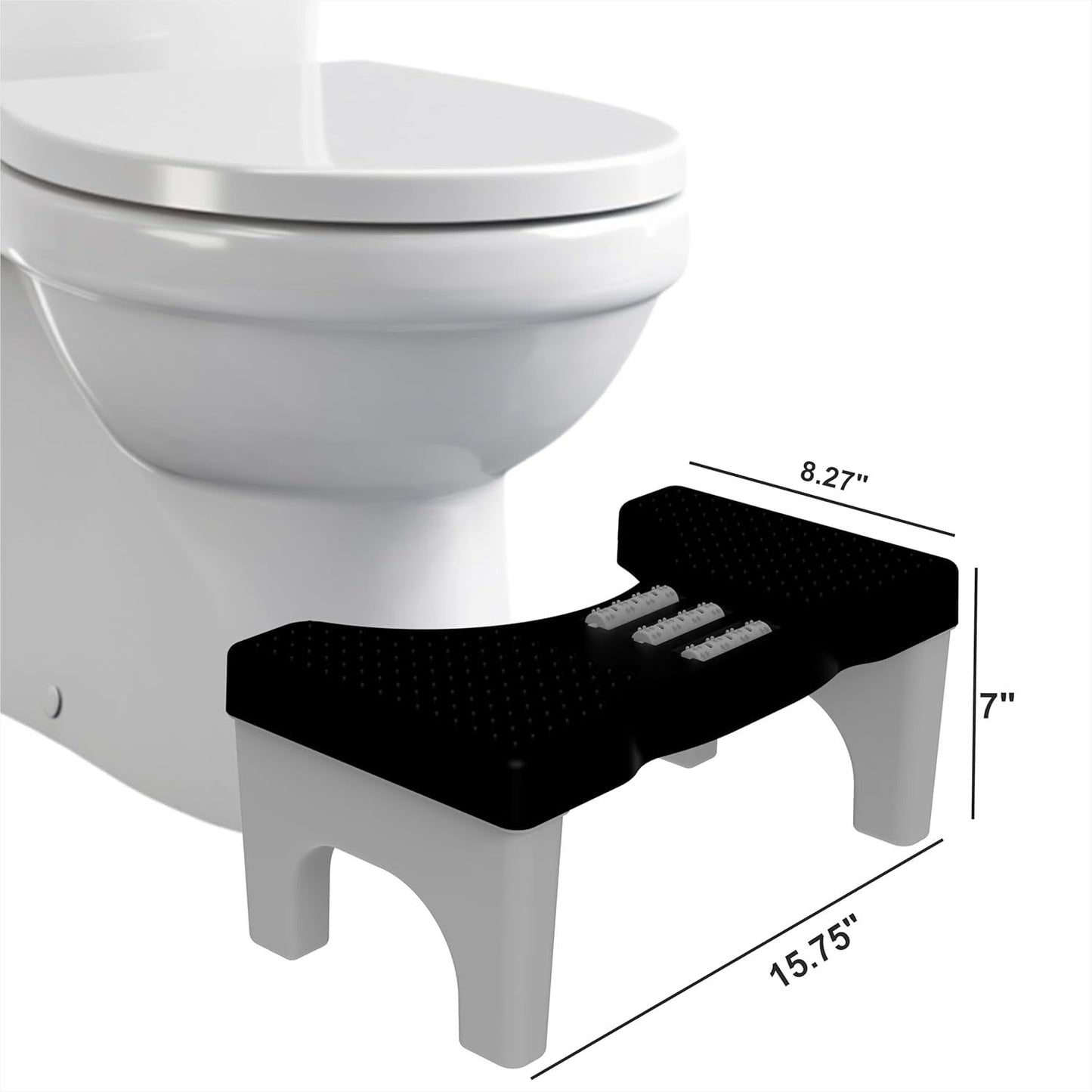 Portable Toilet Foot Stool for Improved Posture - 1 Pc - Happy Price - Image 5