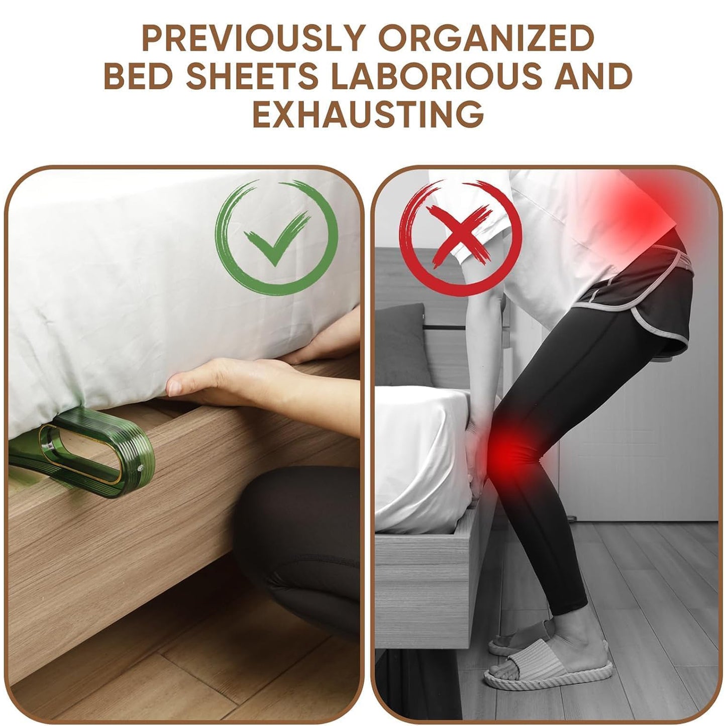 Mattress Bedsheet Lifter Tool (Pack Of 2) - Happy Price - Image 6