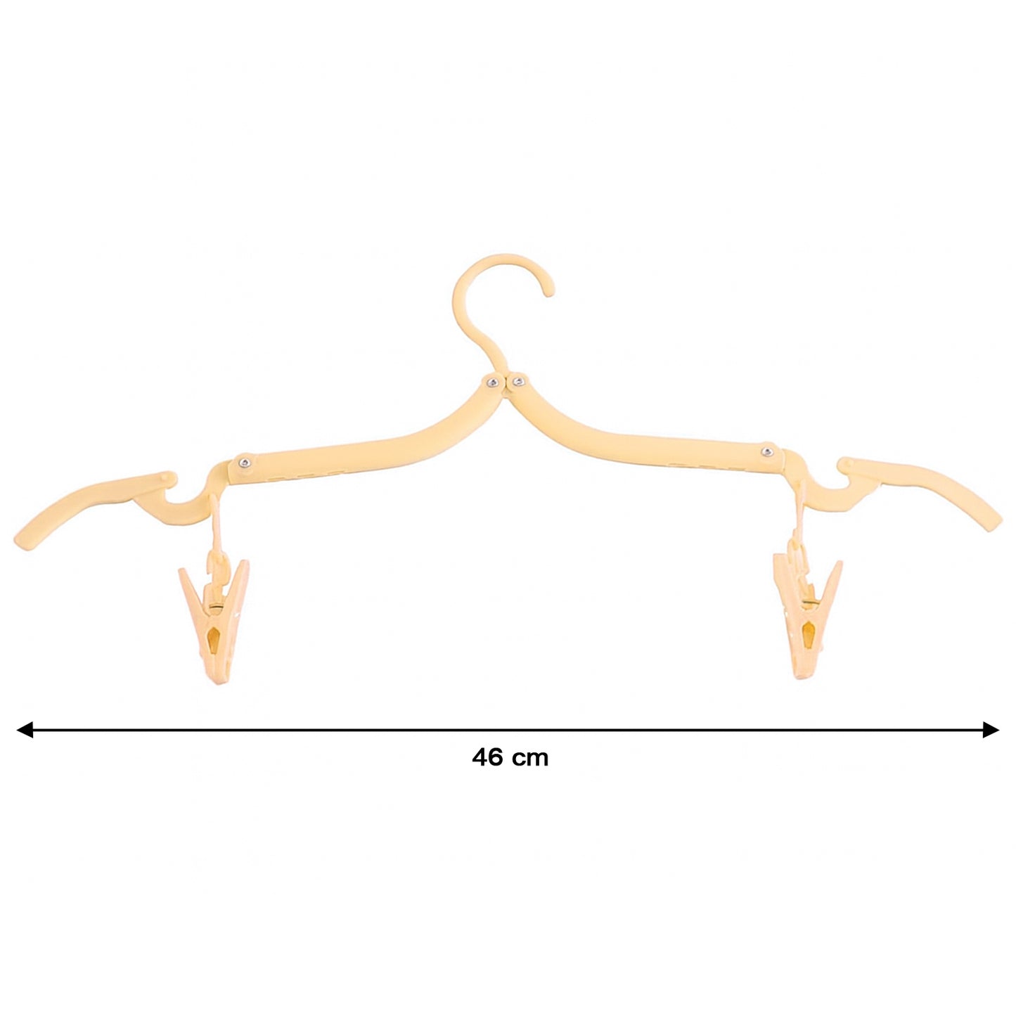 Adjustable Folding Clothes Hanger with Clips (1 Pc) - Happy Price - Image 5