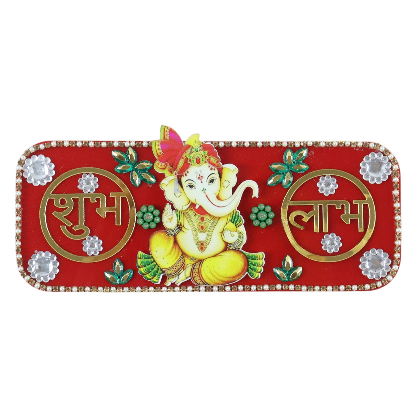 Decorative Shubh Labh Door Hanging with Lord Ganesha - 1 Pc - Great Price - Image 4