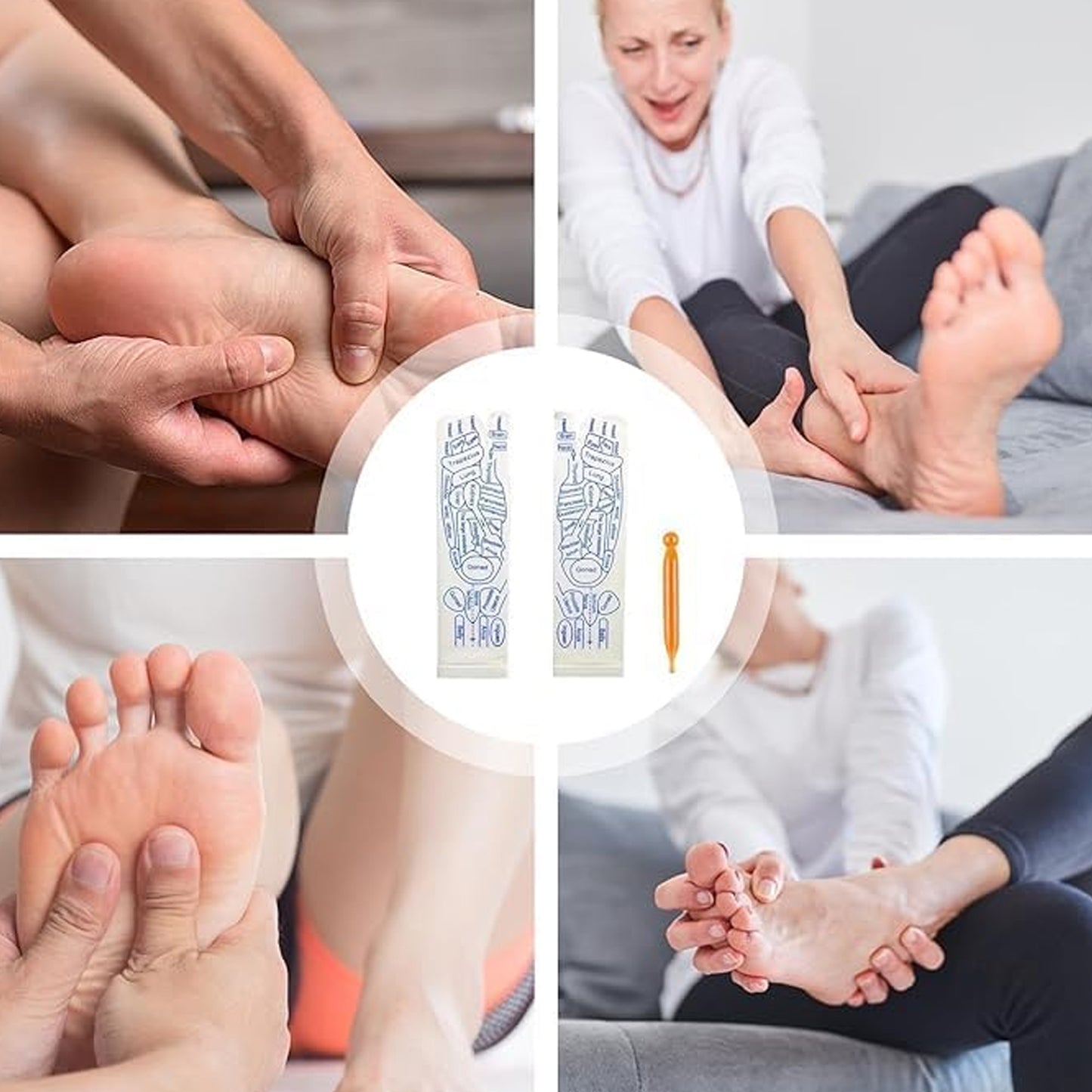 Full Reflexology Acupressure Therapy Socks Set (1 Set) - Happy Price - Image 4