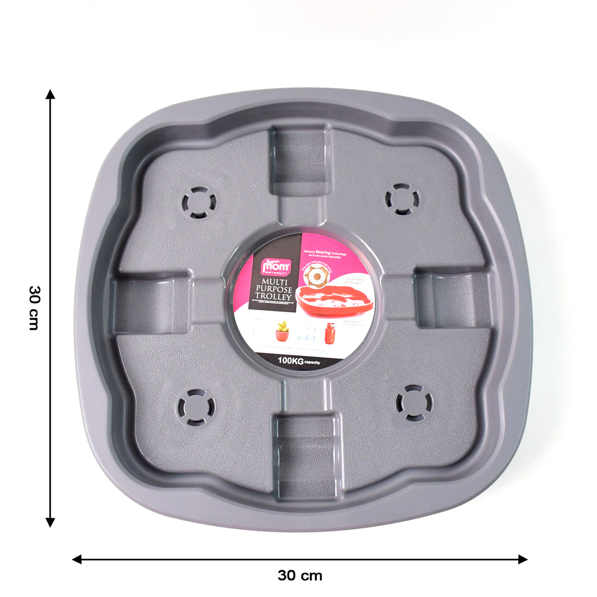 Heavy Duty Gas Cylinder Trolley with Wheels - Smooth Moving Kitchen Stand - Happy Price - Image 3