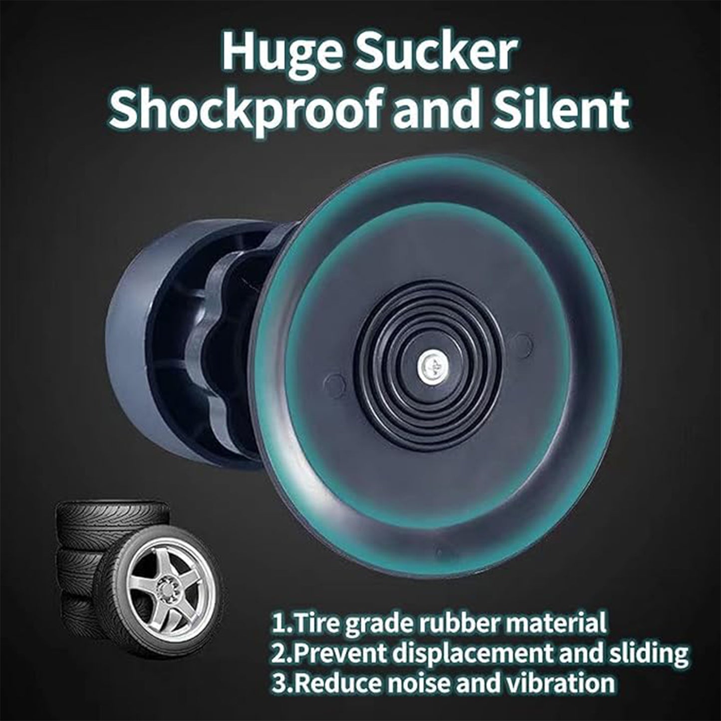 Adjustable Furniture & Washing Machine Risers - 4 Pc Set - Happy Price - Image 6