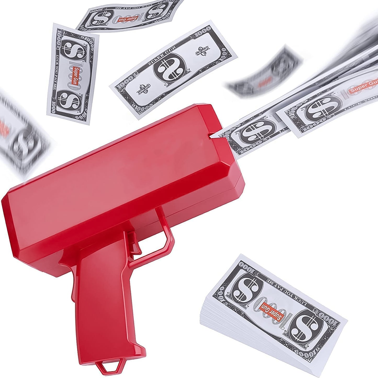 Money Gun Shooter Cash Spray Gun Make It Rain Toy Gun Cash Cannon Money Gun Great Fun For Party Games Wedding Birthday - Happy Price - Image 3
