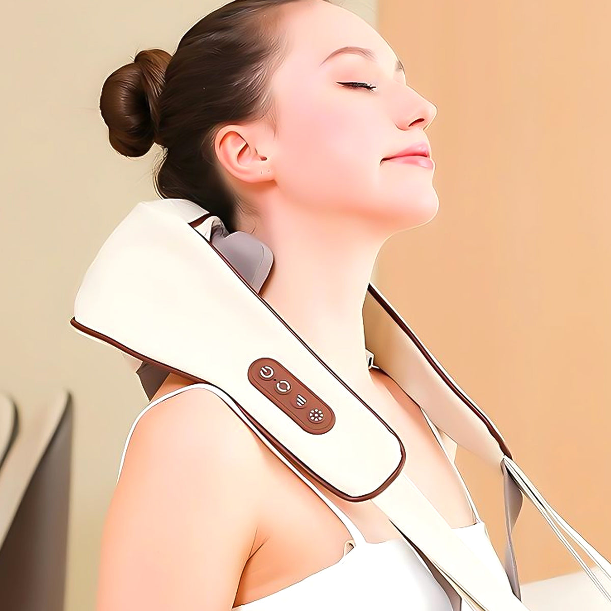 Adjustable Neck & Shoulder Comfort Belt for Pain Relief (1 Pc) - Happy Price - Image 3