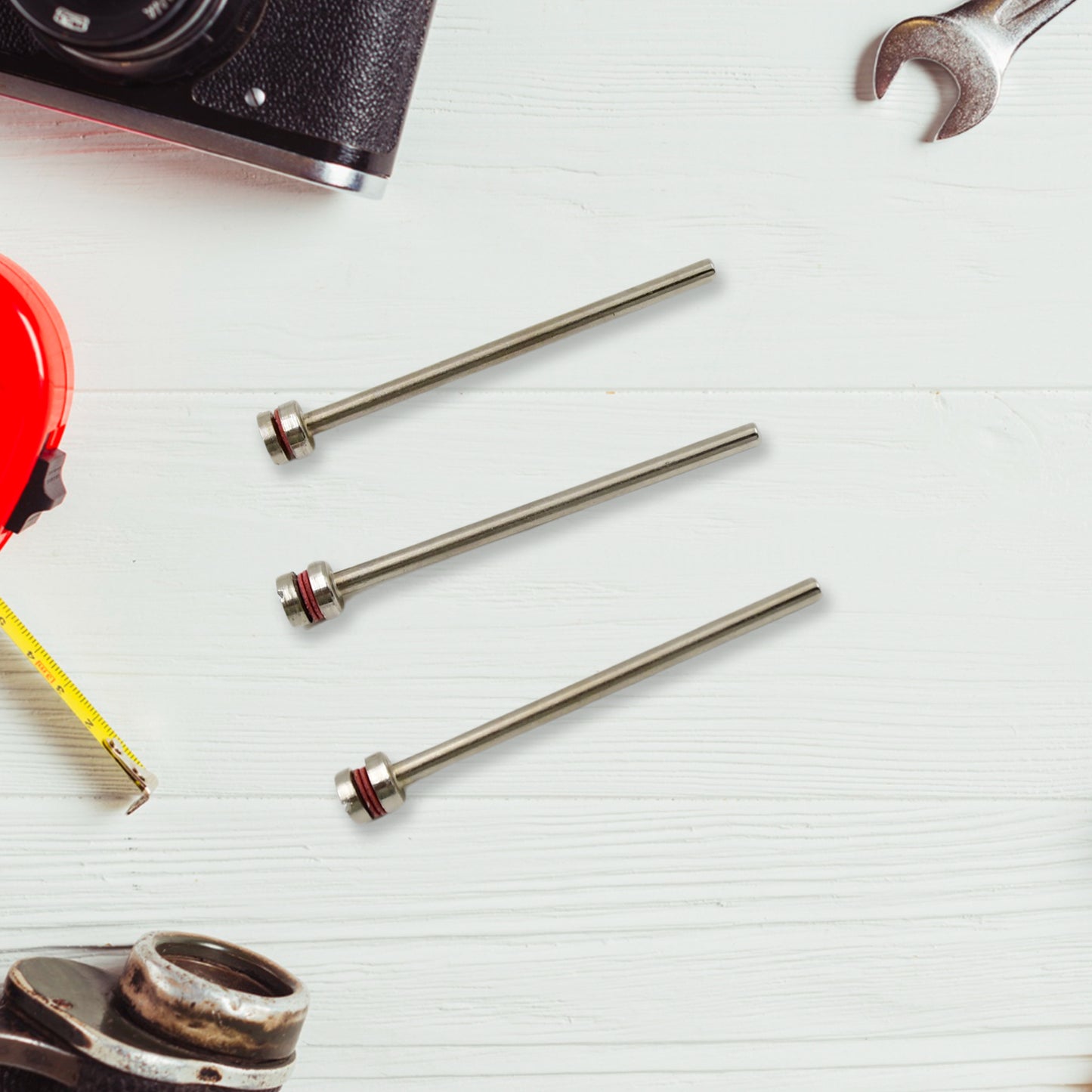 Cut-off Wheel Screw Mandrels Shank Dia Cutting Disc Holder (3 Pcs Set) - Happy Price - Image 3