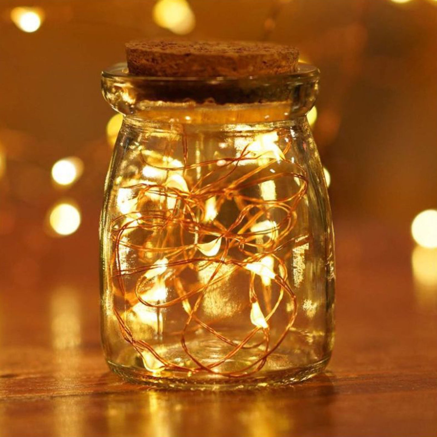 20 Led Wine Bottle Cork Lights Copper Wire String Lights Battery Powered Wine Bottle Fairy Lights Bottle - Happy Price - Image 6