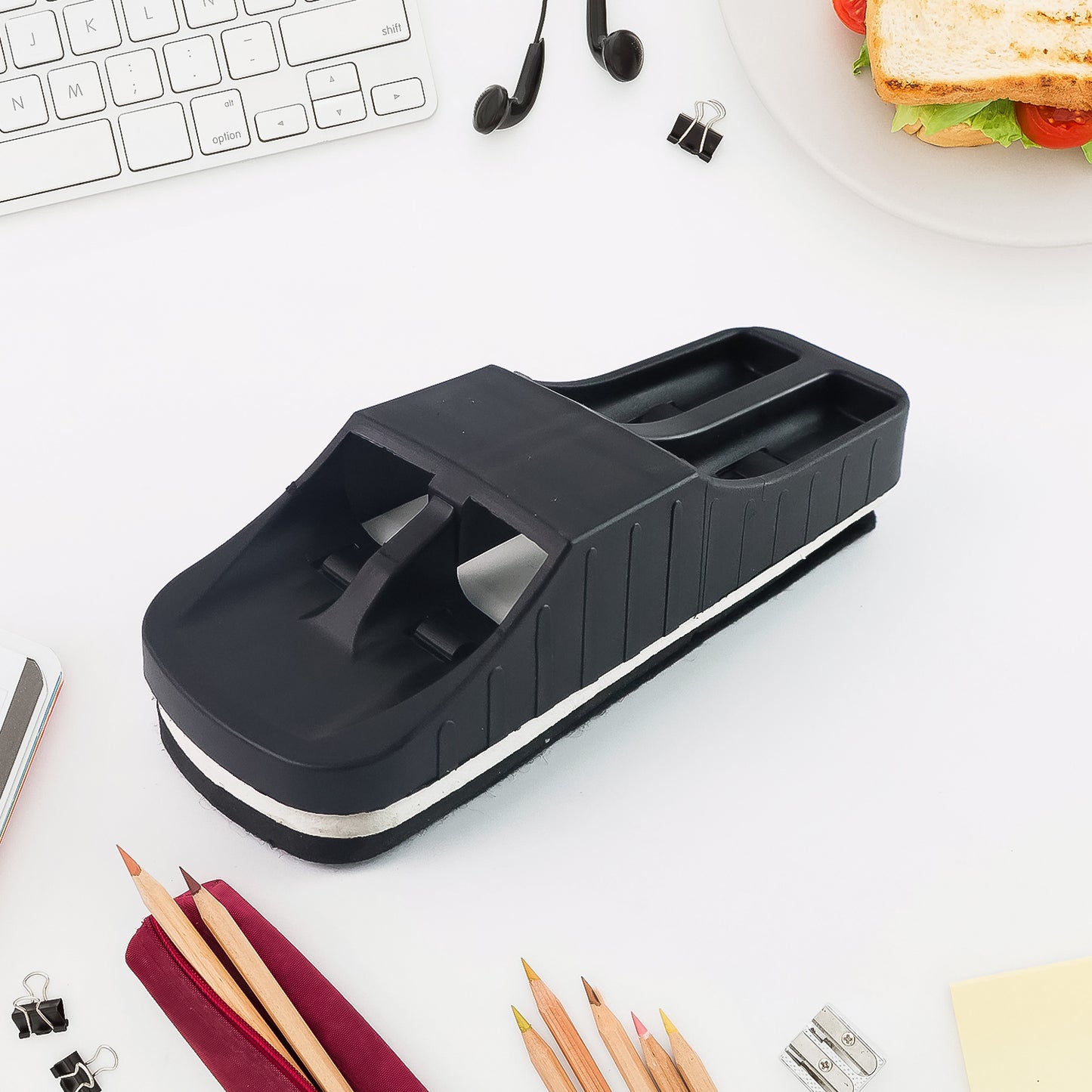 Yashu Non-magnetic Whiteboard Duster With Marker Holder Set (1 Pc) - Happy Price - Image 6