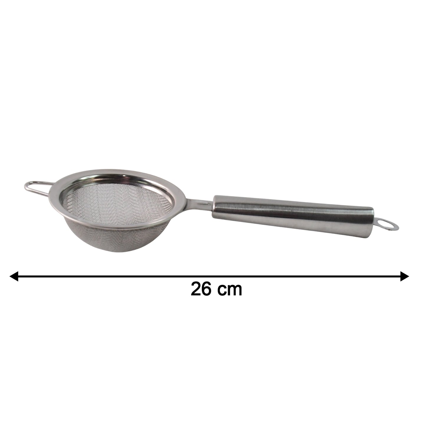 Stainless Steel Fine Mesh Strainer with Long Handle - 1 Pc - Happy Price - Image 6