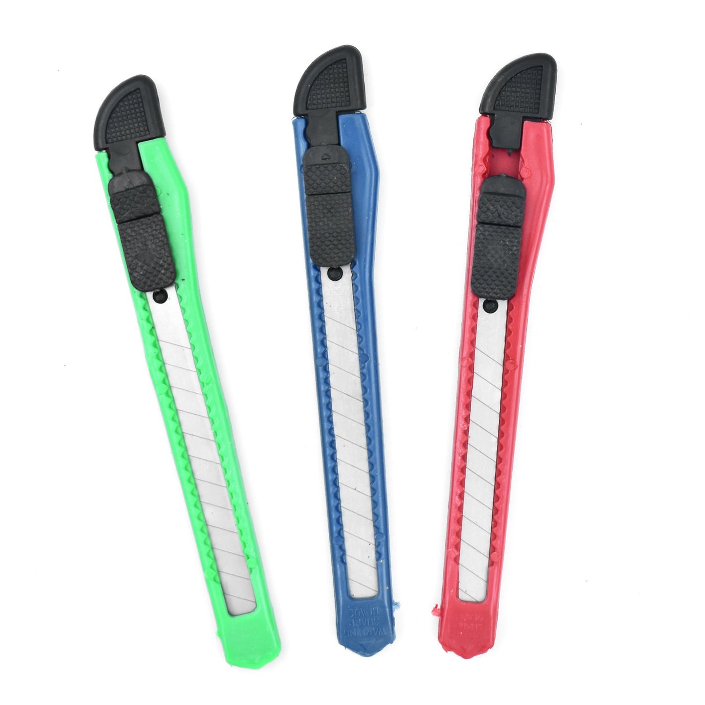 Paper Cutter Stationary Item Standard Quality Knife ( 12pc Set ) - Happy Price - Image 3
