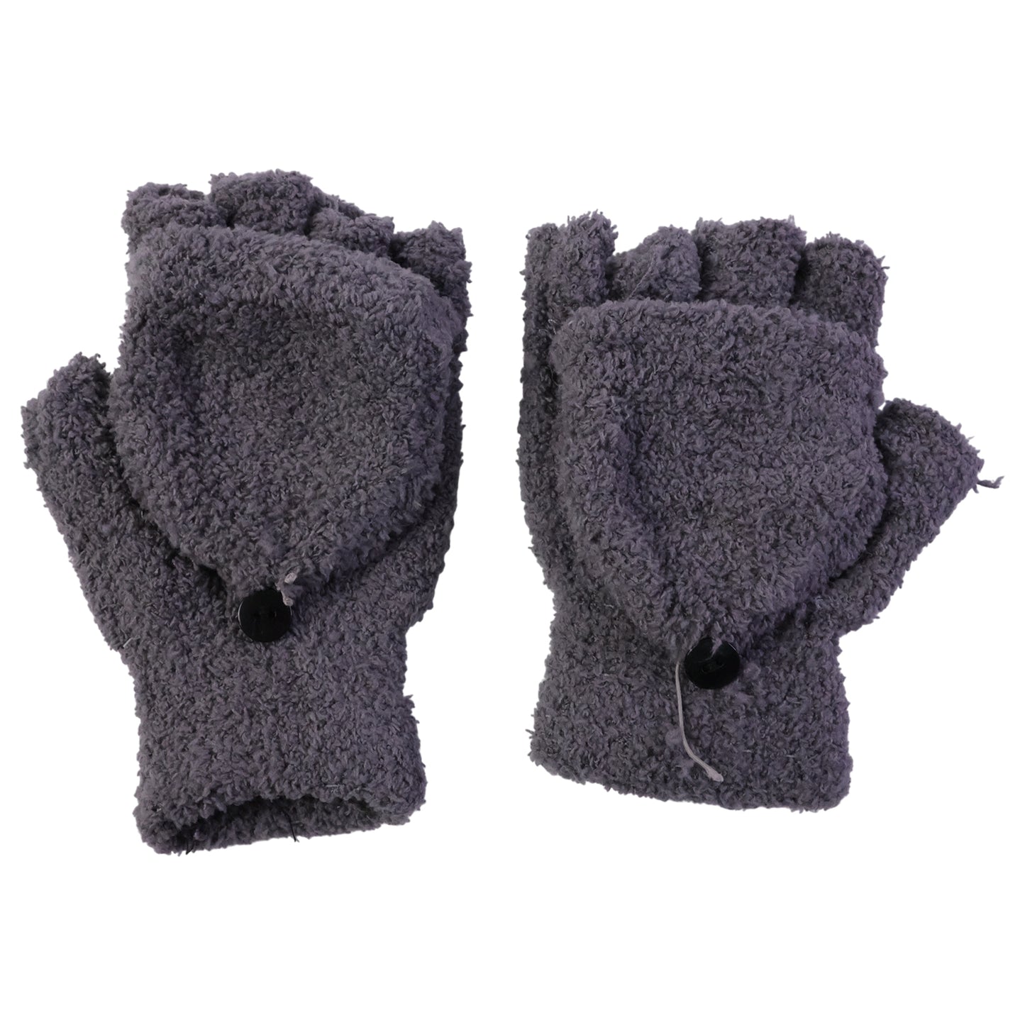 Warm Fingerless Gloves for Men & Women - 1 Pair, Convertible Mittens - Happy Price - Image 4
