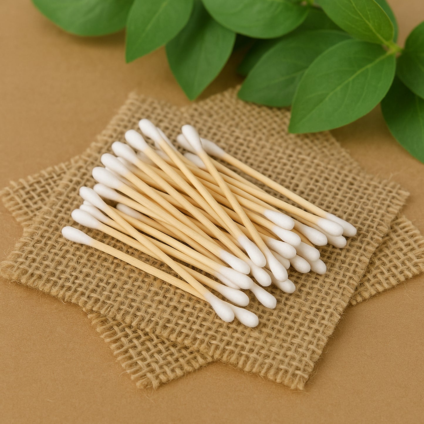 Eco-friendly Wooden Cotton Ear Buds (1 Pkt 100 Pcs Approx) - Happy Price - Image 3