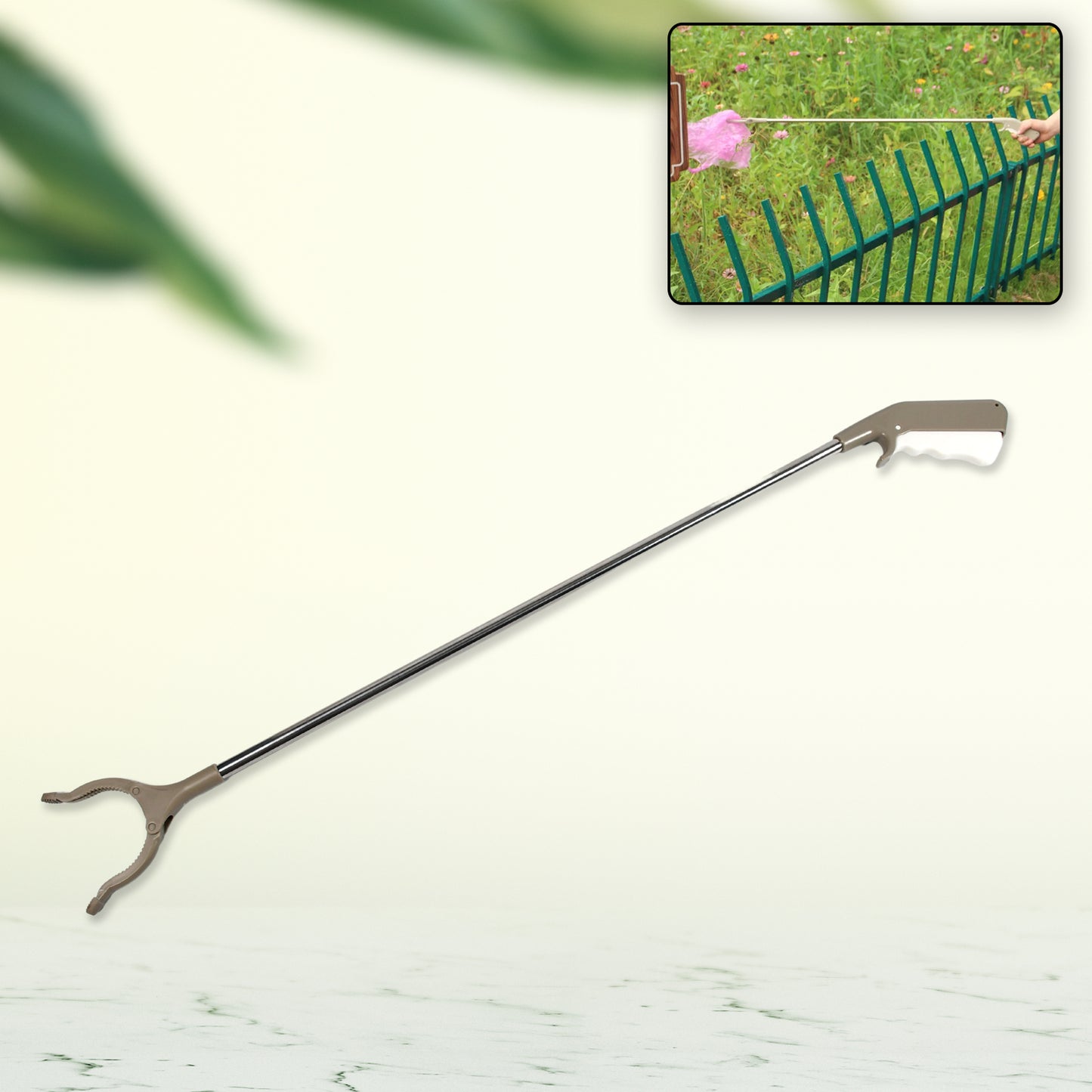 Garbage Lifter Tool Kitchen Picker Claw Pick Up Rubbish Helping Hand Tool Garbage Picker Flexible Lightweight Tool - Happy Price - Image 5