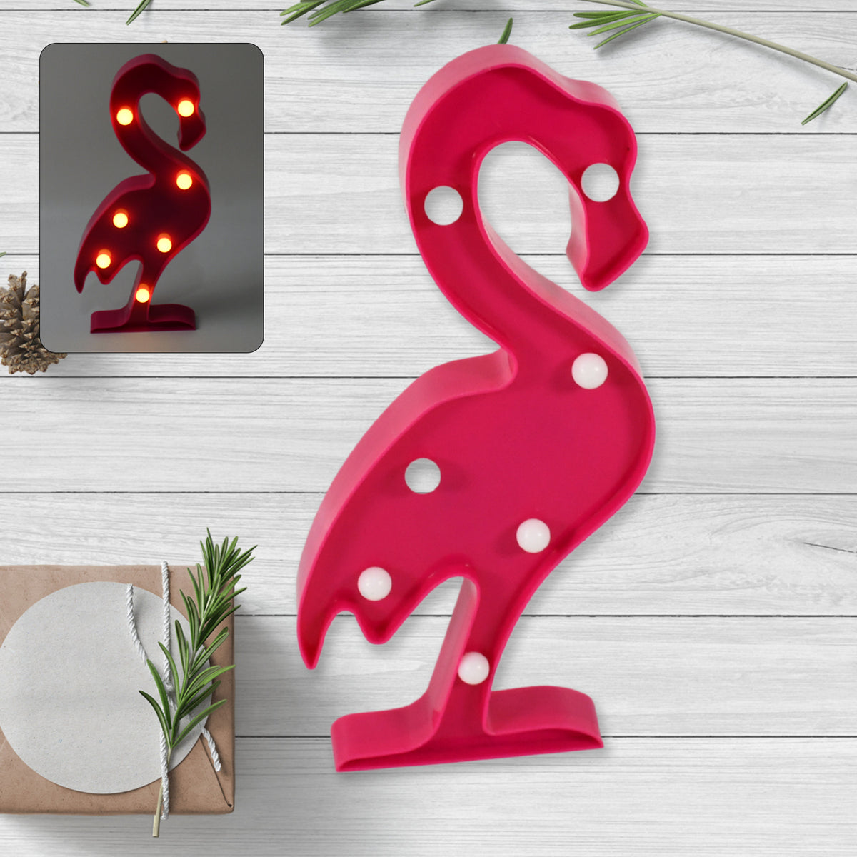 3d Led Night Light Table Lamp For Party Birthday Wedding Atmosphere Battery Operated Decorative Light Nursery Lamp For Bedroom And Wall Decoration For Children Bedroom Wall Light (1 Pc Battery Not Included) - Happy Price - Image 2