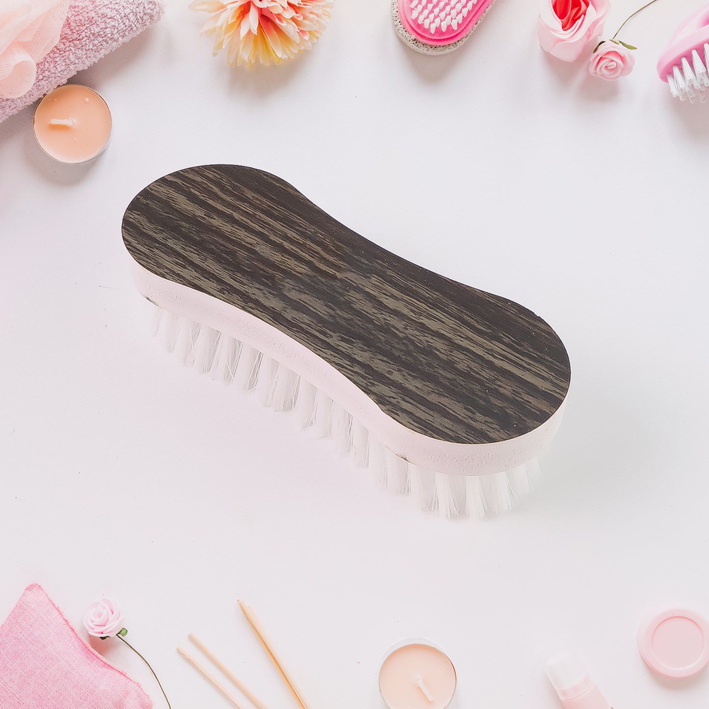 Ergonomic Cloth Washing Brush Set (4 Pc) - Happy Price - Image 2