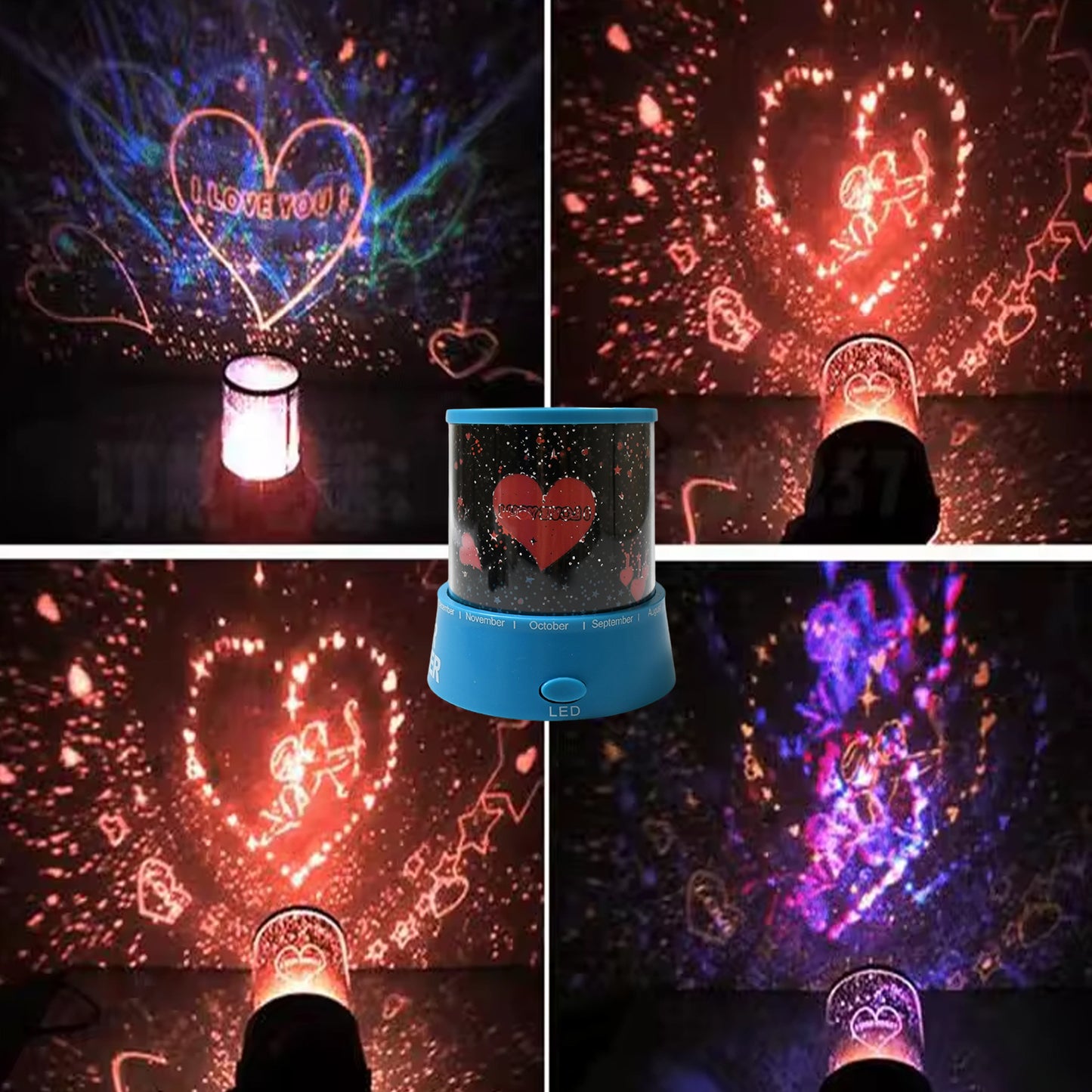 Rotating Star Projector Lamp with Music Function for Kids Bedroom - 1 Pc - Great Price - Image 5