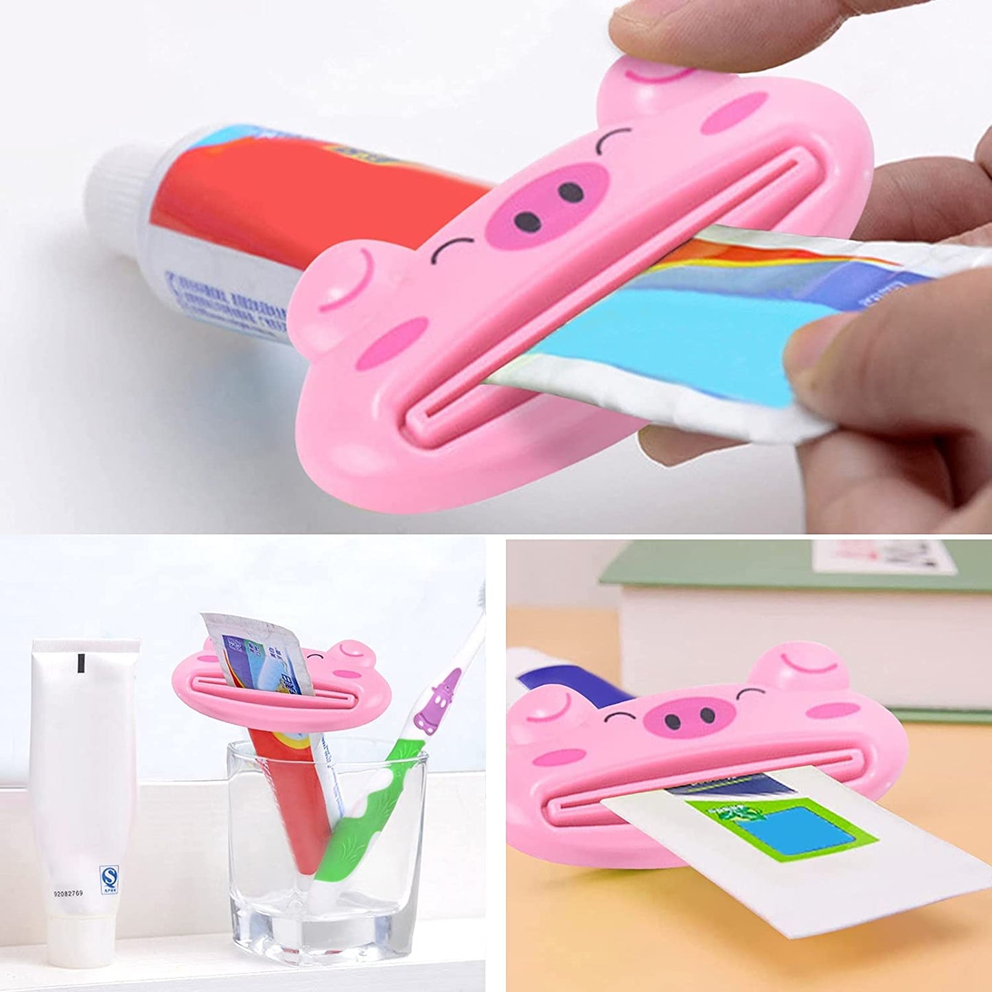 Animal Design Toothpaste Squeezer For Easy Dispensing