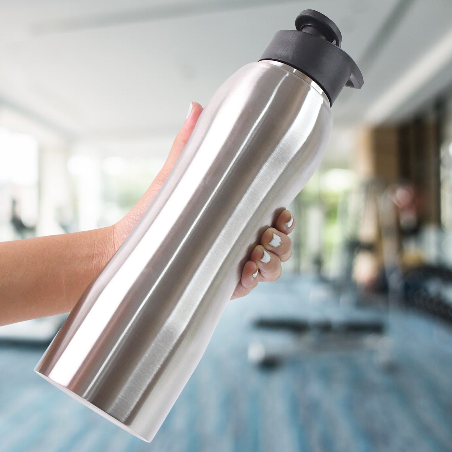 1000 ML Stainless Steel Double Wall Vacuum Insulated Water Bottle - Happy Price - Image 3