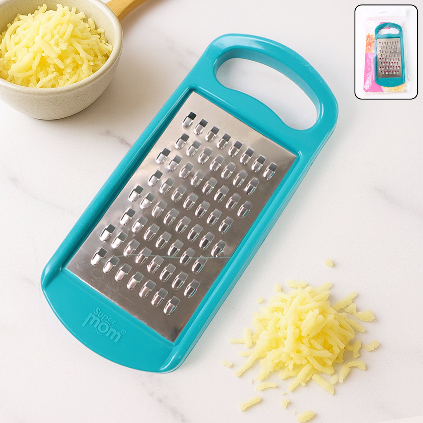 Stainless Steel Handheld Grater for Kitchen - 1 Pc - Happy Price - Image 2