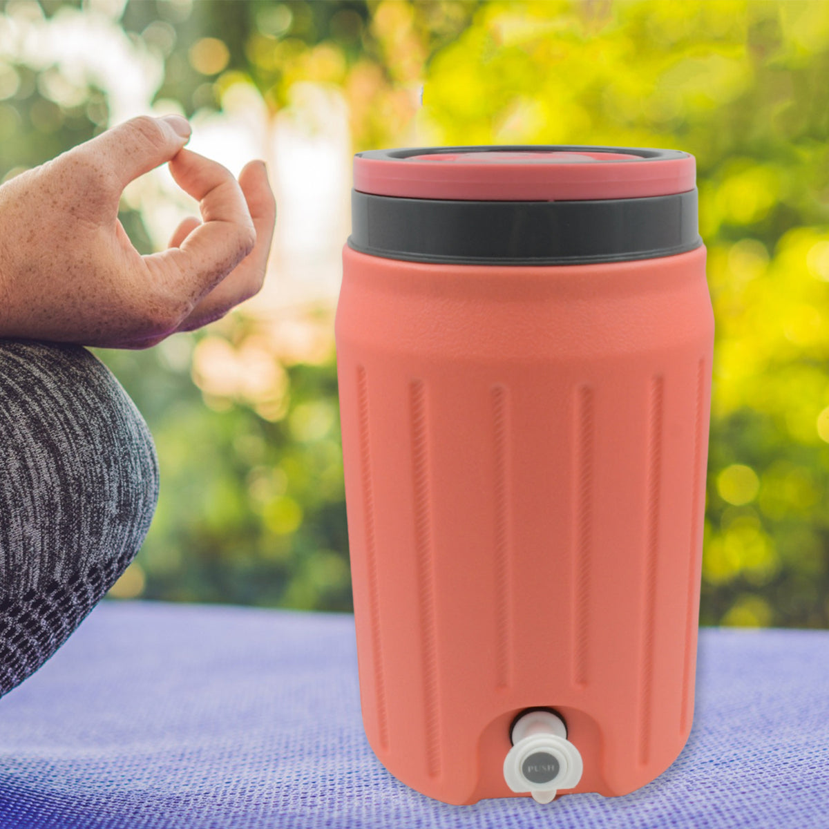 Insulated Plastic Water Rover Jug With A Sturdy Handle Water Jug Camper With Tap Plastic Insulated Water Water Storage Cool Water Storage For Home Travelling (2500ml 7500ml 12000ml) - Happy Price - Image 4