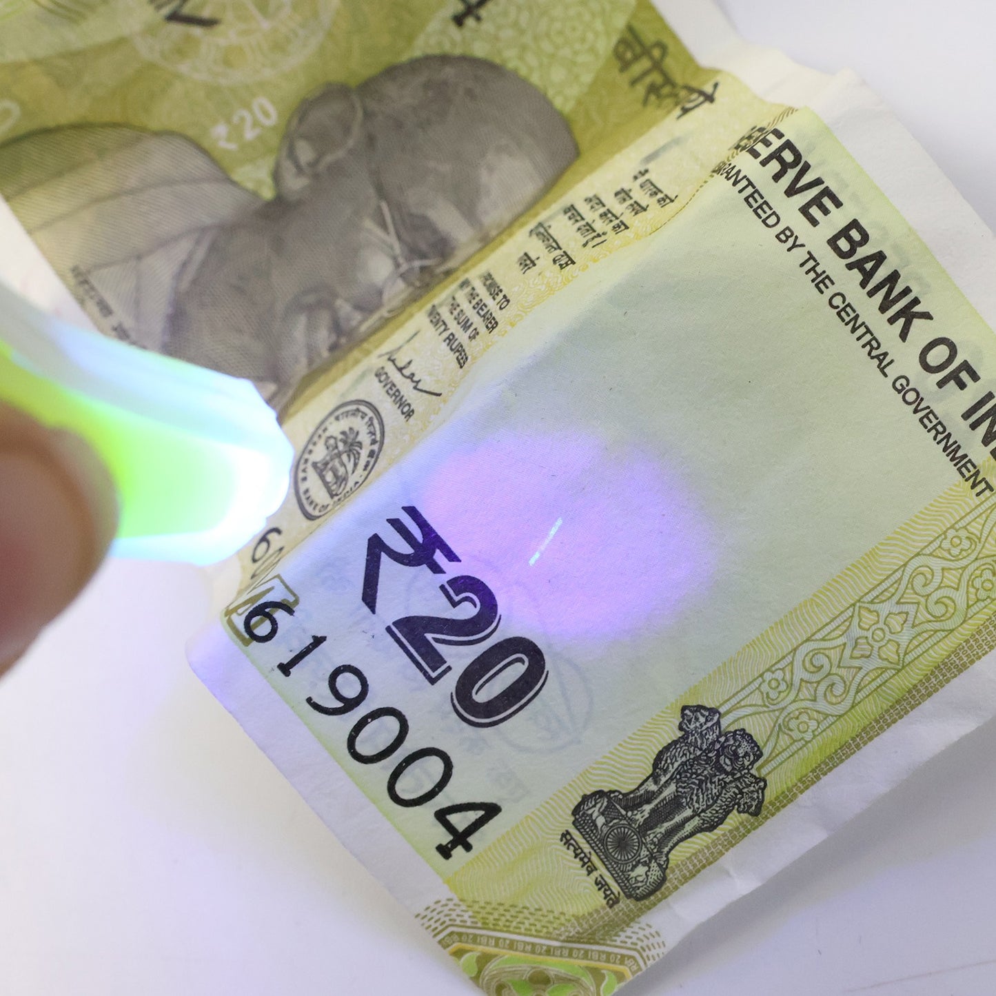 Mini Blue LED Keychain Torch Light (1 Pc) - Happy Price - Image 2