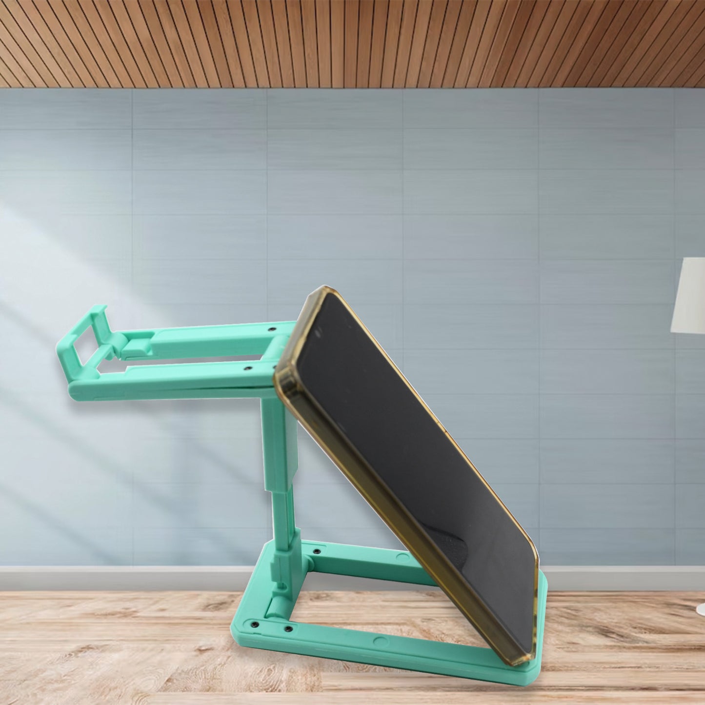 Mobile Phone Stand Mobile Phone Holder Table Adjustable Angle Height Foldable Non-slip Sturdy Mobile Phone Holder Desktop Phone Holder For All Smartphones - Happy Price - Image 6